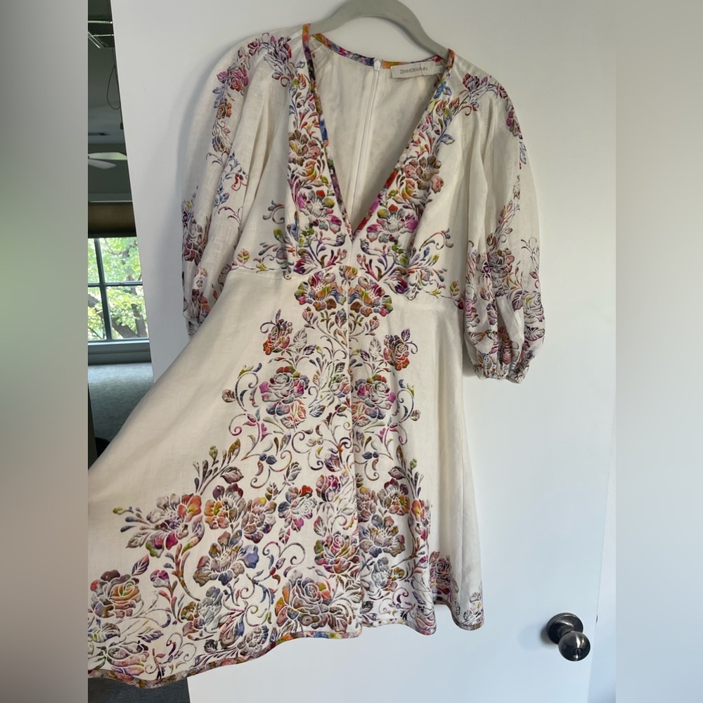 Zimmermann floral dress